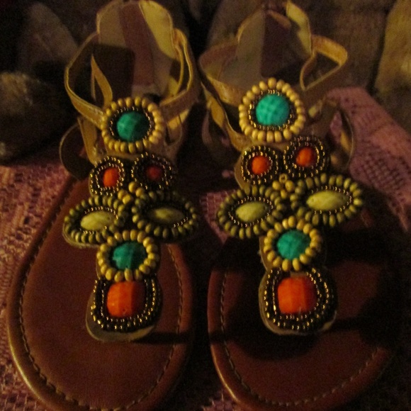 boho chic gladiator sandals